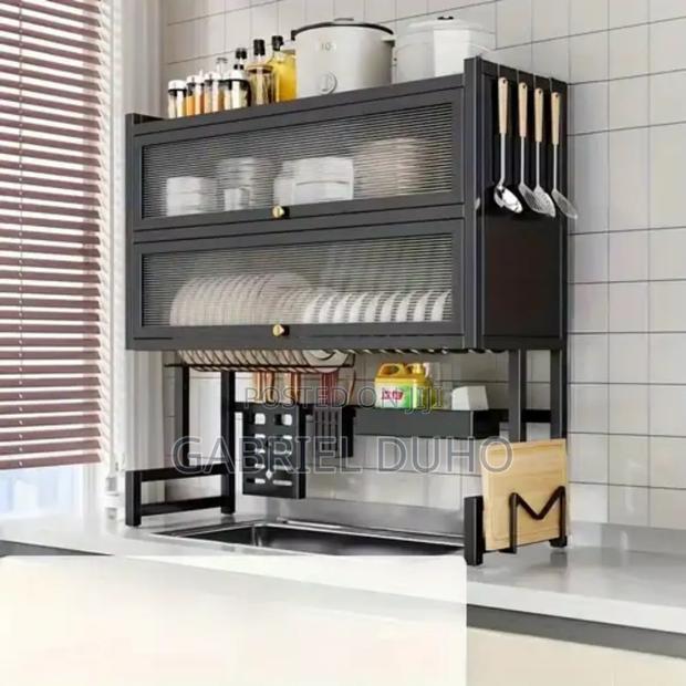 2-Tier Over the Sink Dish Rack ( Cover) · Photo 2