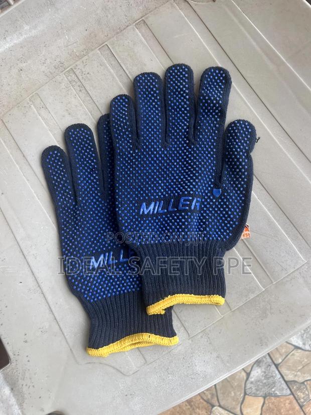 Millet Dotted Grip Safety Gloves