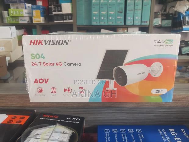 Hikvision 24/7 Aov 4mp Solar 4g Bullet Camera Ds-2cfs04/4g · Photo 4