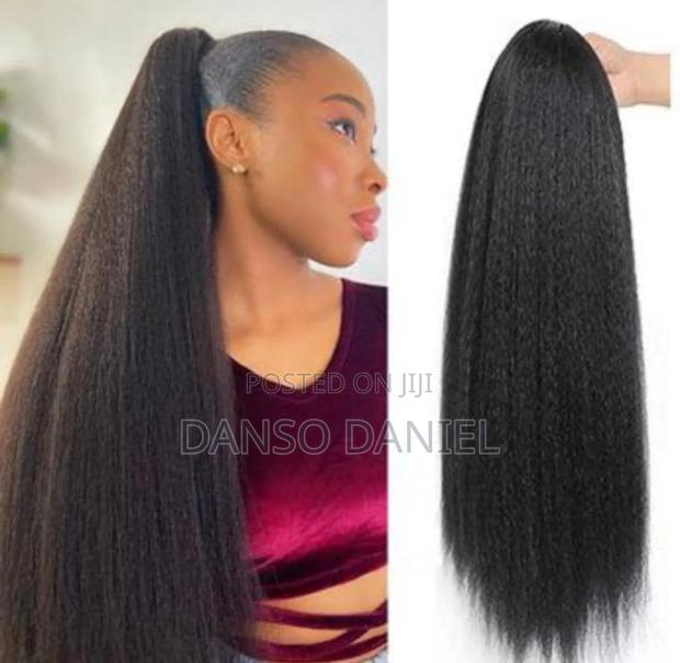 Yaki Human Blend Detachable Pony Tail
