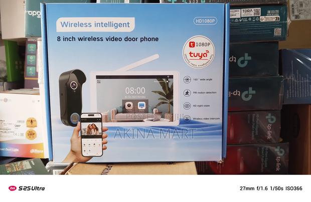 Tuya 8 Inch Wireless Video Door Phone 1080 P