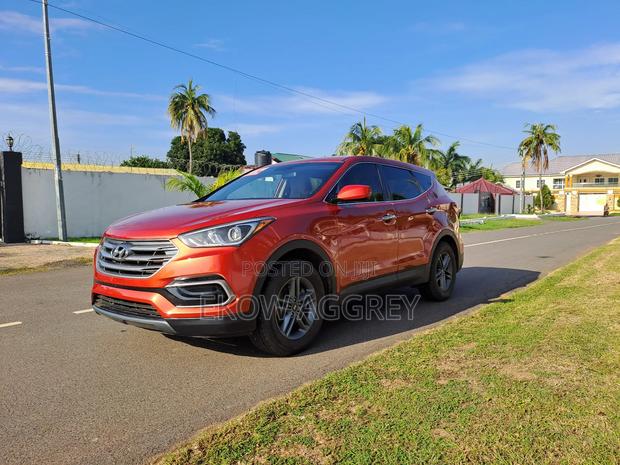 Hyundai Santa Fe SE FWD 2017 Orange