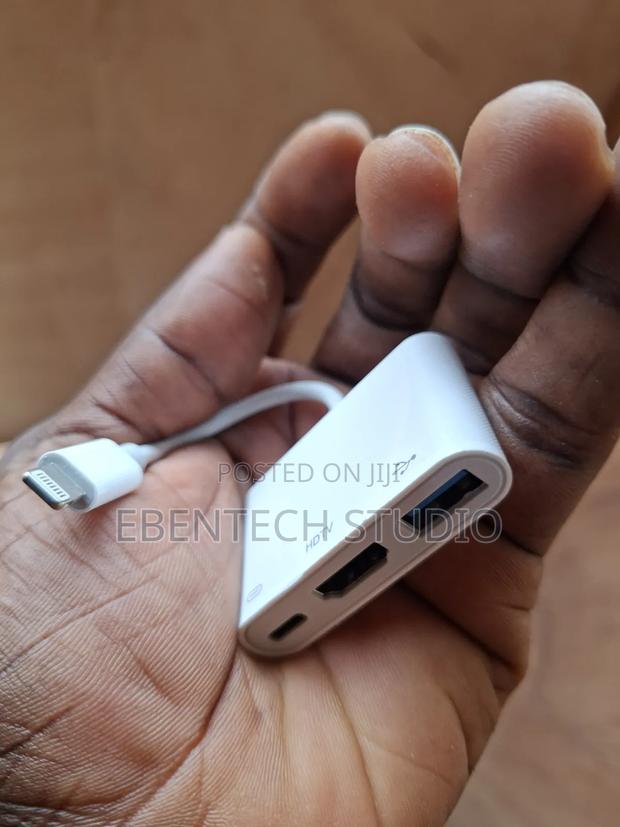 Apple iPhone Otg to Hdmi Usb Lighting Port photo 4