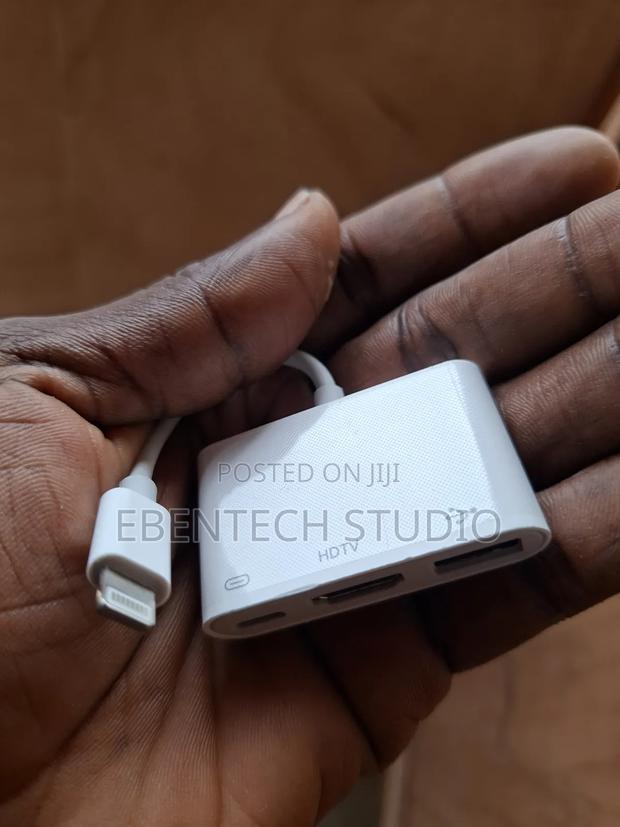 Apple iPhone Otg to Hdmi Usb Lighting Port photo 5