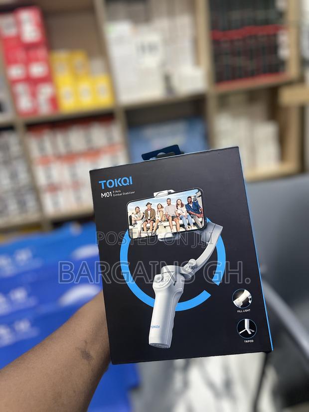 Tokqi 3-Axis Gimbal Stabilizer With Smart Ai Face Tracking photo 4