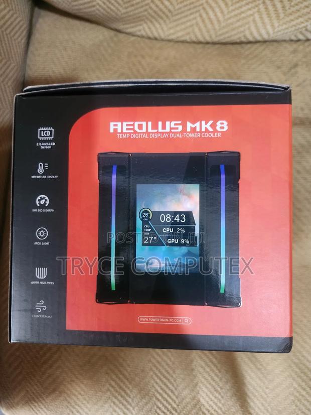 Gamer X Argb Lcd Screen Air Cooler photo 2