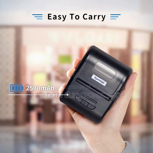 Xprinter Xp-p210 Mobile Receipt Direct Thermal Label & Pos Printer