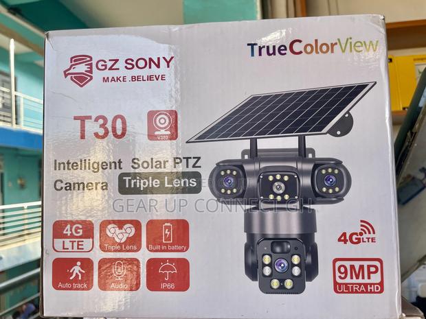 Smart Solar Triple Lens Camera