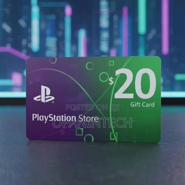 $20 Usd Playstation Gift Card [Psn]