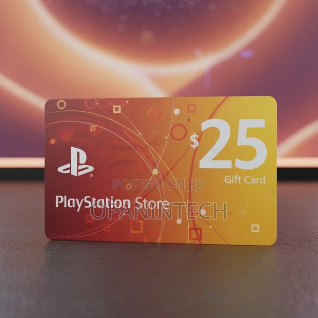 $25 Usd Playstation Gift Card [Psn]