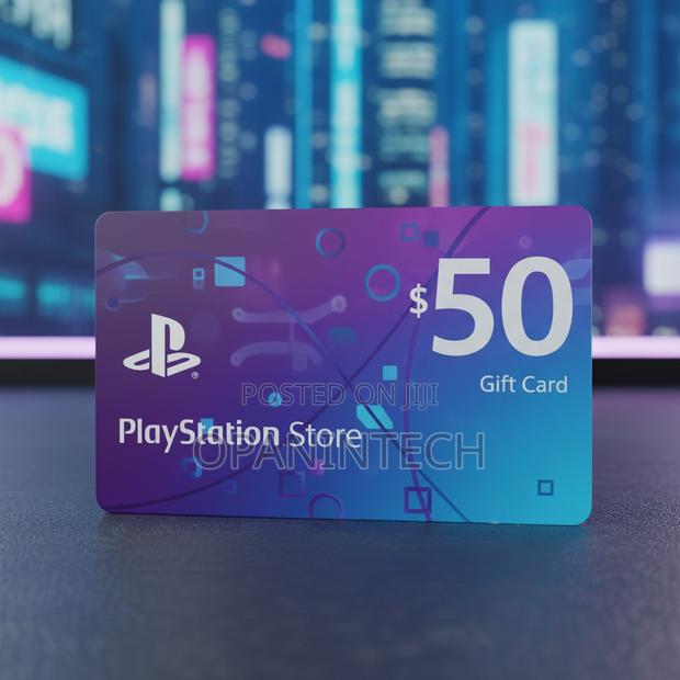 $50 Usd Playstation Gift Card [Psn]