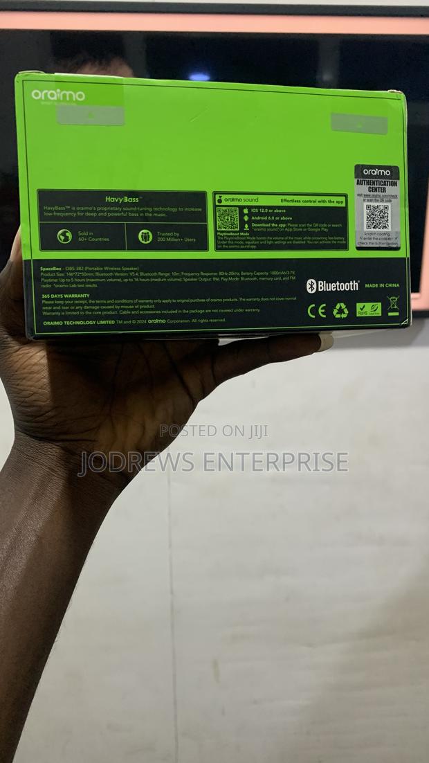 Oraimo Spacebox 8w Fm Wireless Speaker photo 3