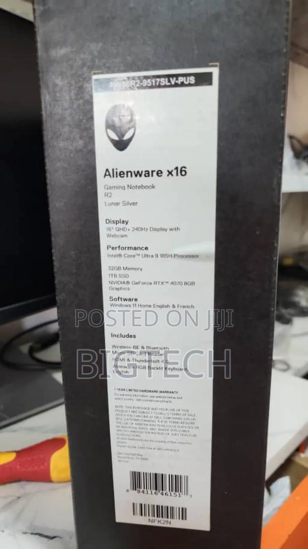 New Laptop Dell Alienware X16 R2 32GB Intel Core Ultra 9 SSD 1T photo 3