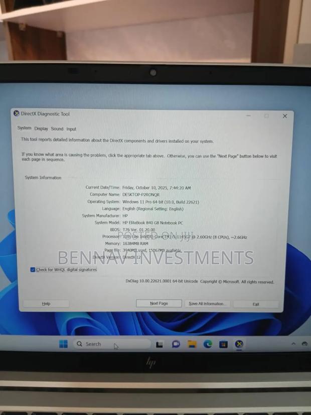 Laptop HP EliteBook 840 G8 16GB Intel Core i5 SSD 256GB photo 4