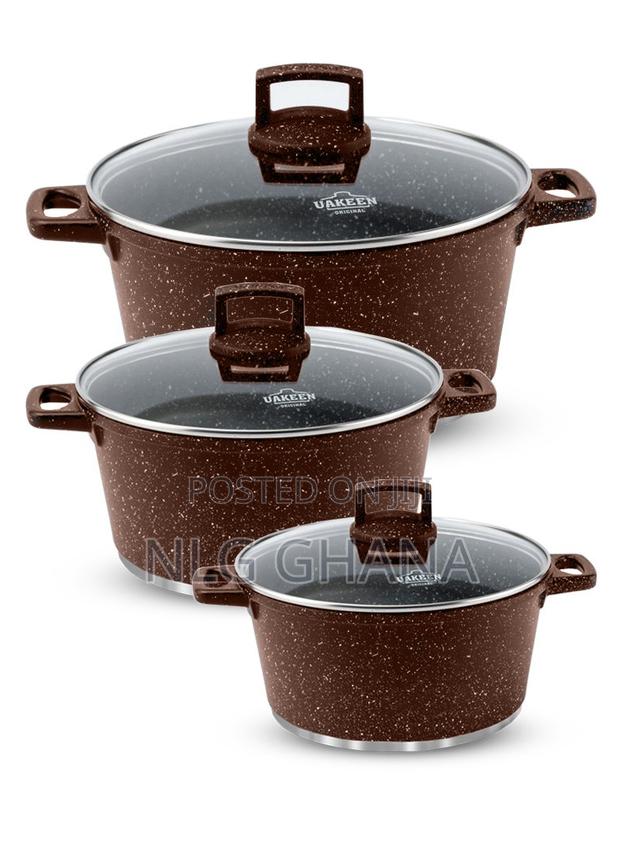 Granite Cookware Set - Nonstick Die-Cast Aluminum Casserole. Ghx7411 · Photo 1