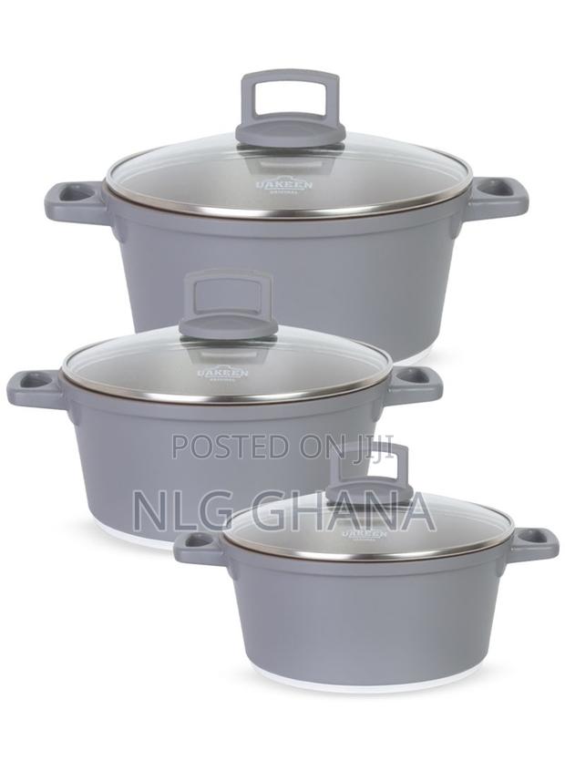 Granite Cookware Set - Nonstick Die-Cast Aluminum Casserole. Ghx7411 · Photo 3