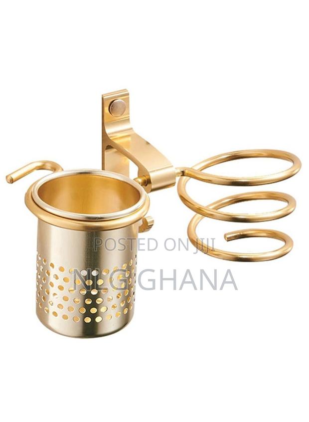 Space Aluminum Spiral Hair Dryer Holder Wall Mounted. Tvx26480 · Photo 2