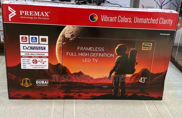 Premax 43 Inch Frameless Fhd Led Tv