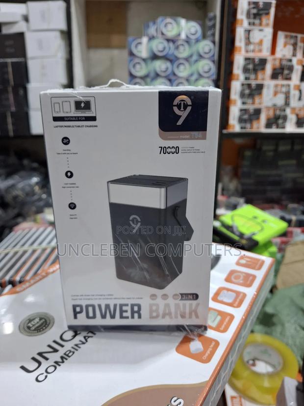 70,000mah T9 Power Bank photo 2