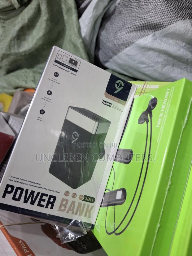 70,000mah T9 Power Bank photo 3