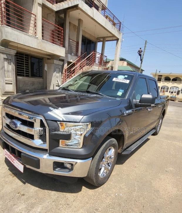 Ford F-150 XL 4x4 Regular Cab Styleside 8 ft. box 141 in. WB 2016 Gray