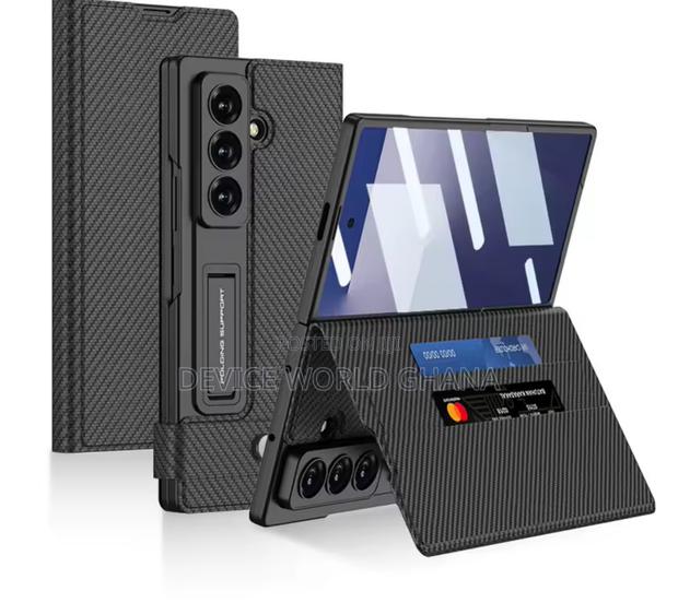 Gk Leather Flip Case for Samsung Z Fold 7 photo 2
