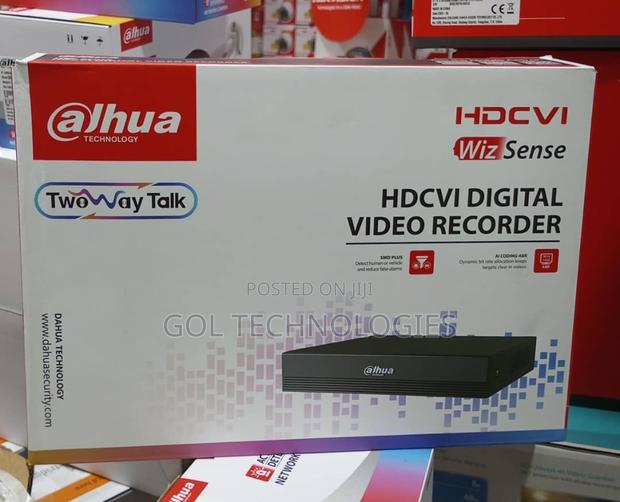 4 Ch Dahua DVR With Two Way Talk or Audio 2.0 Mp Wizsense · Photo 3