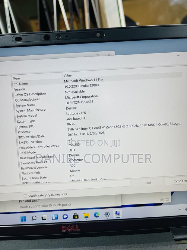 Laptop Dell Latitude 7420 16GB Intel Core I5 SSD 256GB photo 15