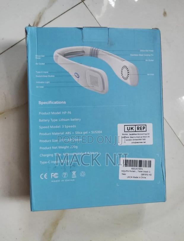 Brand New Neck Fans Black