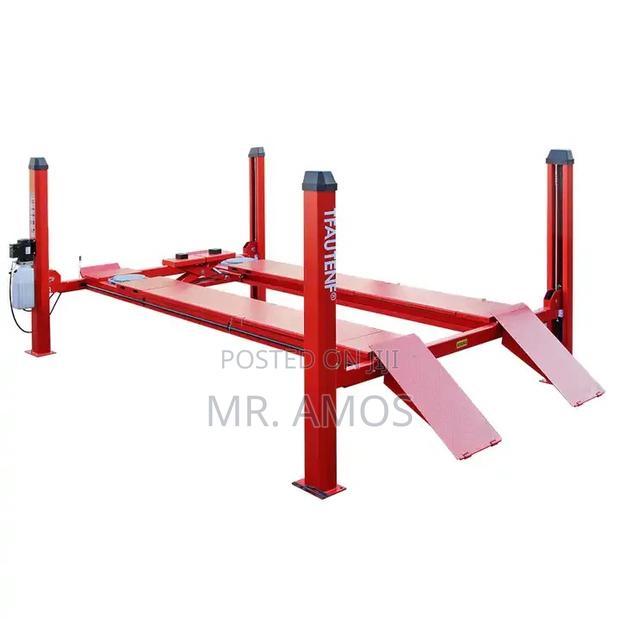 3.5 Ton Capacity Alignment Rack Four Post Vehicle Lift - Pl-Fs35d photo 2