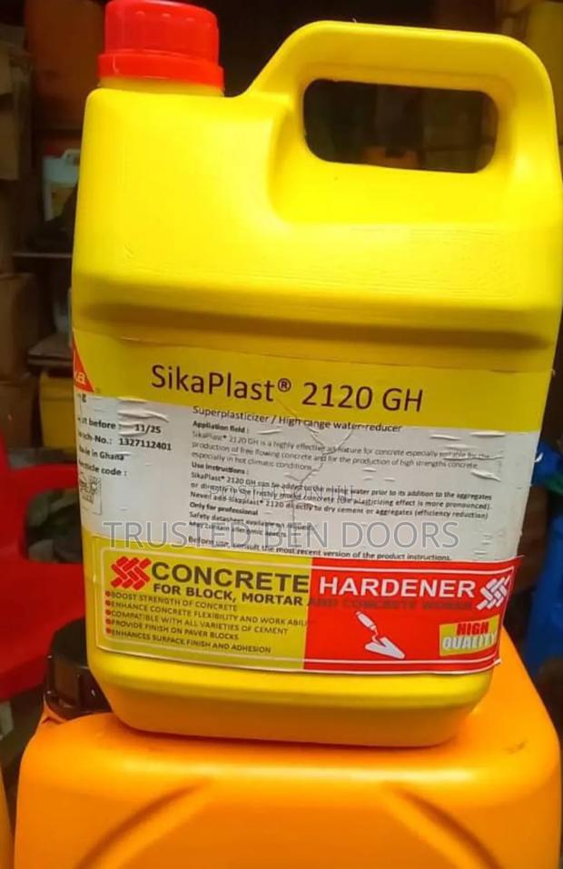 Concrete Hardner For Building And Construction Works.