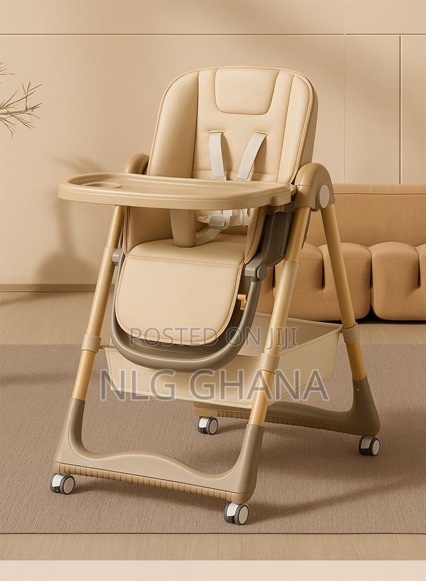 3-in-1 Baby High Chair, Recliner Pram - Adjustable Height. Ghx7321 · Photo 3