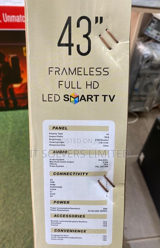 Premax 43 Inch Frameless Fhd Smart Tv photo 3