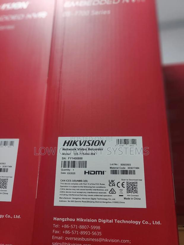 Hikvision Recorder NVR 64 Channel Ip Network · Photo 4