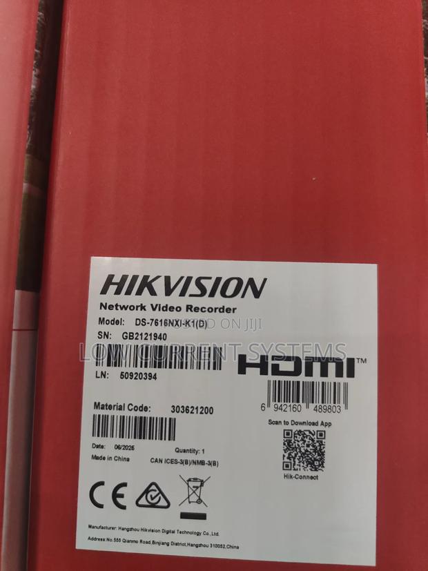 NVR Hikvision 16 Channel Non Poe Pro Series Ds-7616nxi- · Photo 4