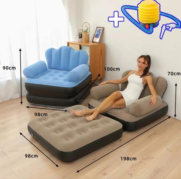 Portable Inflatable Sofa Bed Available · Photo 3