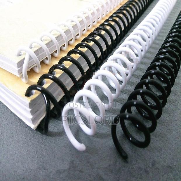 Spiral Comb Binding