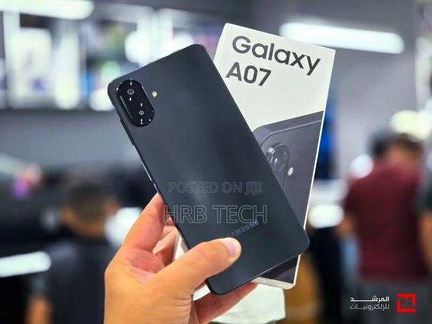 New Samsung Galaxy A07 4G 64 GB Black