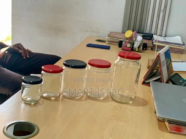 500ml Round Glass Bottles Shito Bottles Jars · Photo 3