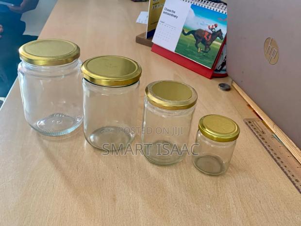 500ml Round Glass Bottles Shito Bottles Jars · Photo 4