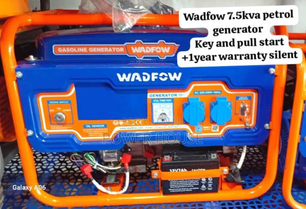 Bright Pulse Wadfow 7.5kva Petrol Generator Wadfow 8500watts Generator · Photo 2