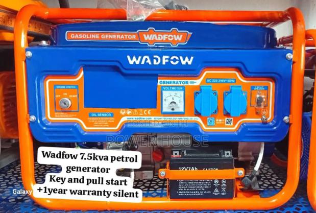 Simple Volt Wadfow 7.5kva Petrol Generator Wadfow 8500watts Generator · Photo 2