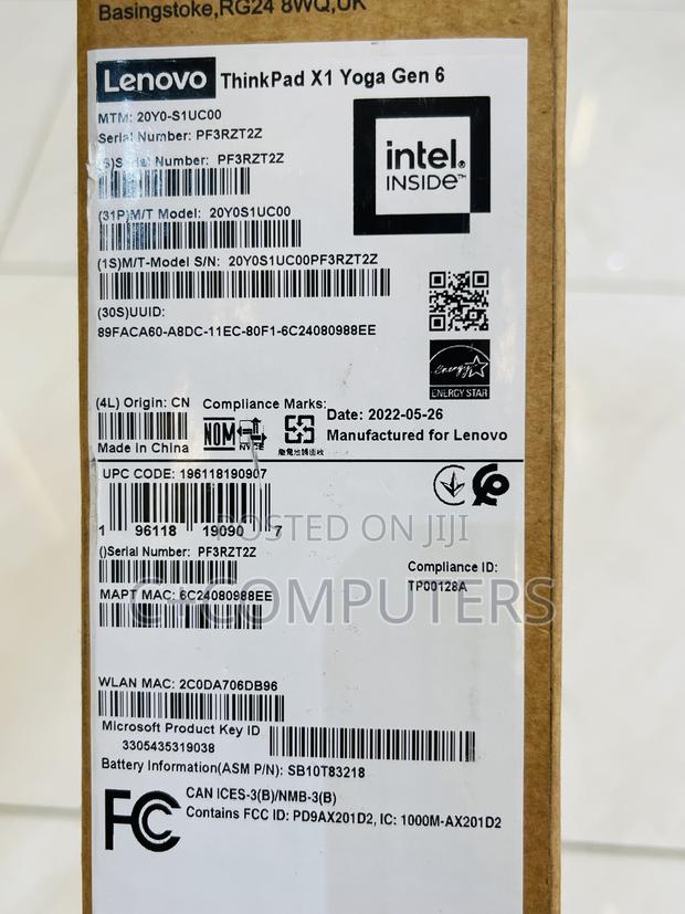 New Laptop Lenovo Thinkpad X1 Yoga 8GB Intel Core I5 SSD 512GB photo 4