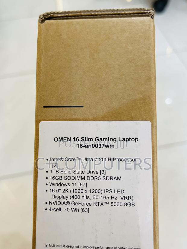 New Laptop HP Omen 16 16GB Intel Core Ultra 7 SSD 1T