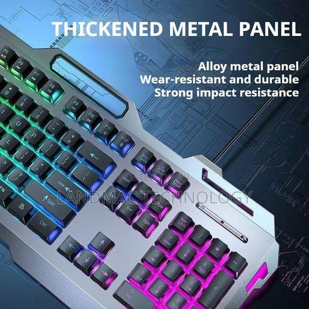 Gx80 Wired Backlit Keyboard Backlight Mechanical Feeldesign Waterproof photo 3