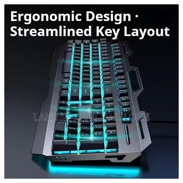 Gx80 Wired Backlit Keyboard Backlight Mechanical Feeldesign Waterproof photo 4
