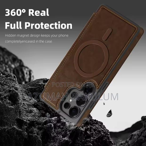 Samsung Galaxy 23ultra /S24ultra/S22ultra S25ultra Leather Flipcover photo 4