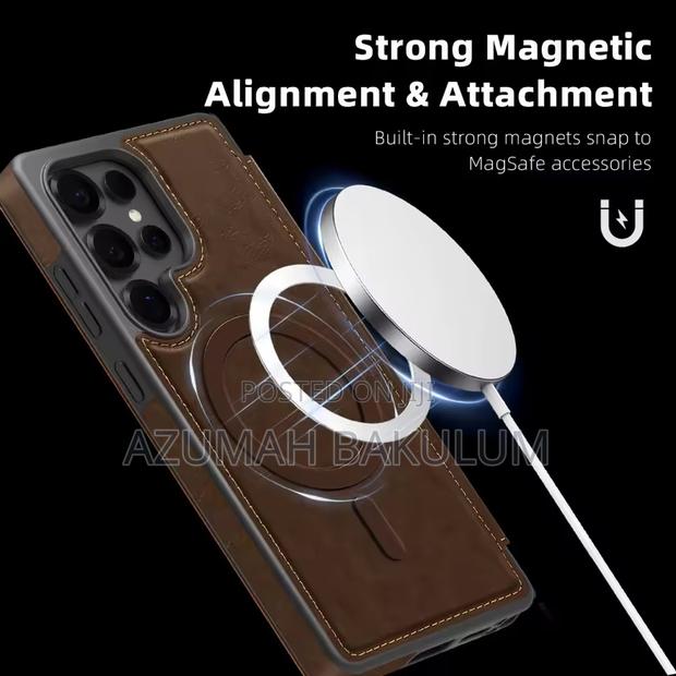 Samsung Galaxy 23ultra /S24ultra/S22ultra S25ultra Leather Flipcover photo 5