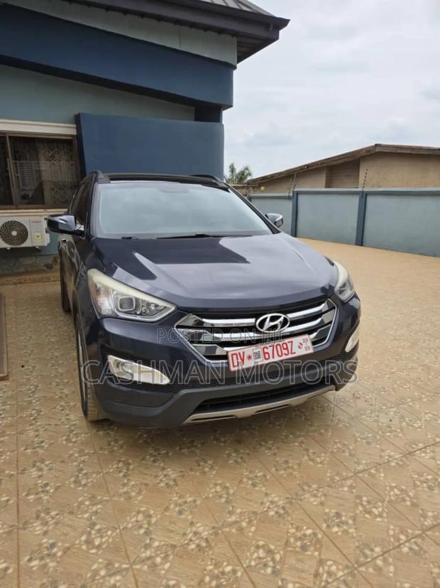 Hyundai Santa Fe Limited 4dr SUV AWD (3.3L 6cyl 6A) 2015 Blue