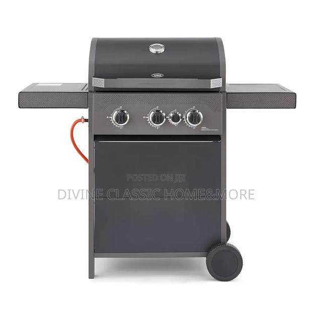 Tower Stealth 3000 4 Burner 3+1 Porcelain Gas Bbq+ Side Burner